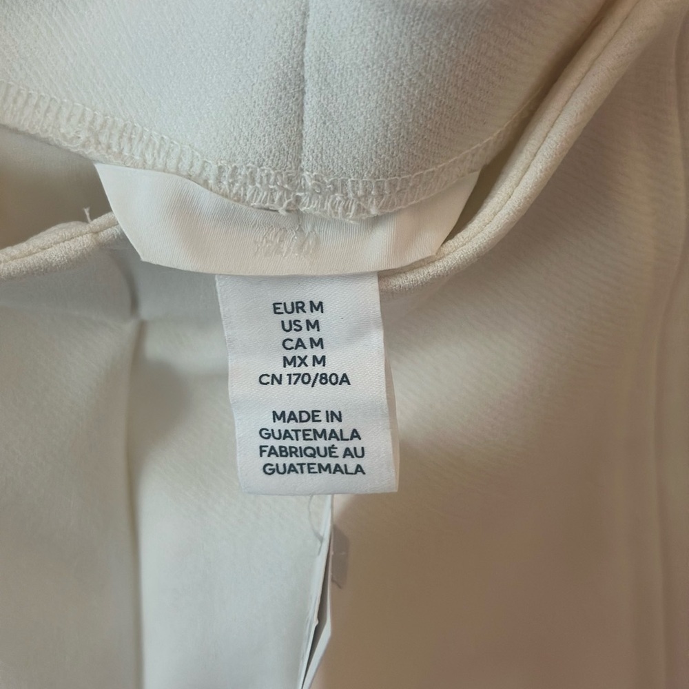 Women’s Classic White Pants - Picture 4 of 5